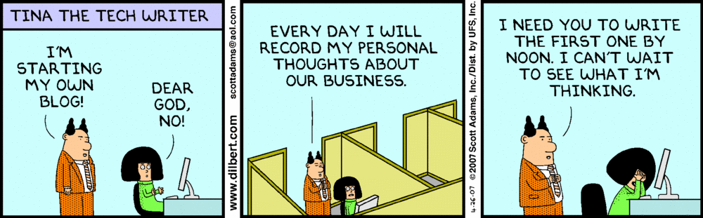 dilbert office gossip friday rant the personal benefits of writing enterprise dilbert office gossip friday rant the personal benefits of writing enterprise