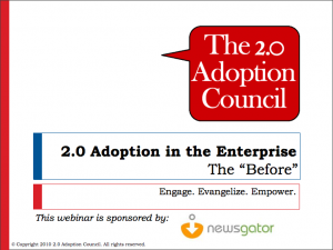 Kicking off the 5Ws of e20: Who, What, When, Why, and How?