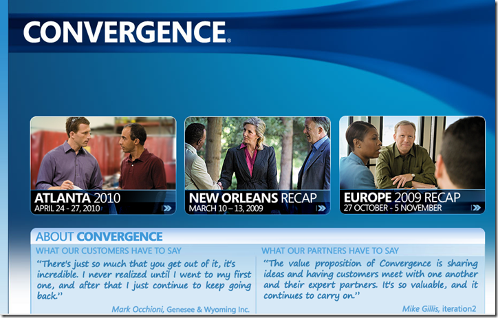 Microsoft Convergence 2010. Finally Getting Rid of the But....?