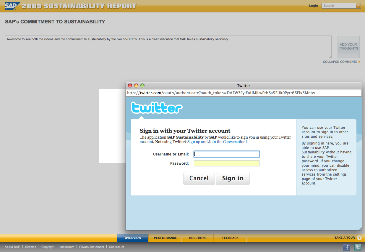 Sustainability and CSR Reporting: There’s An App For That. A Letter to SAP and the future.