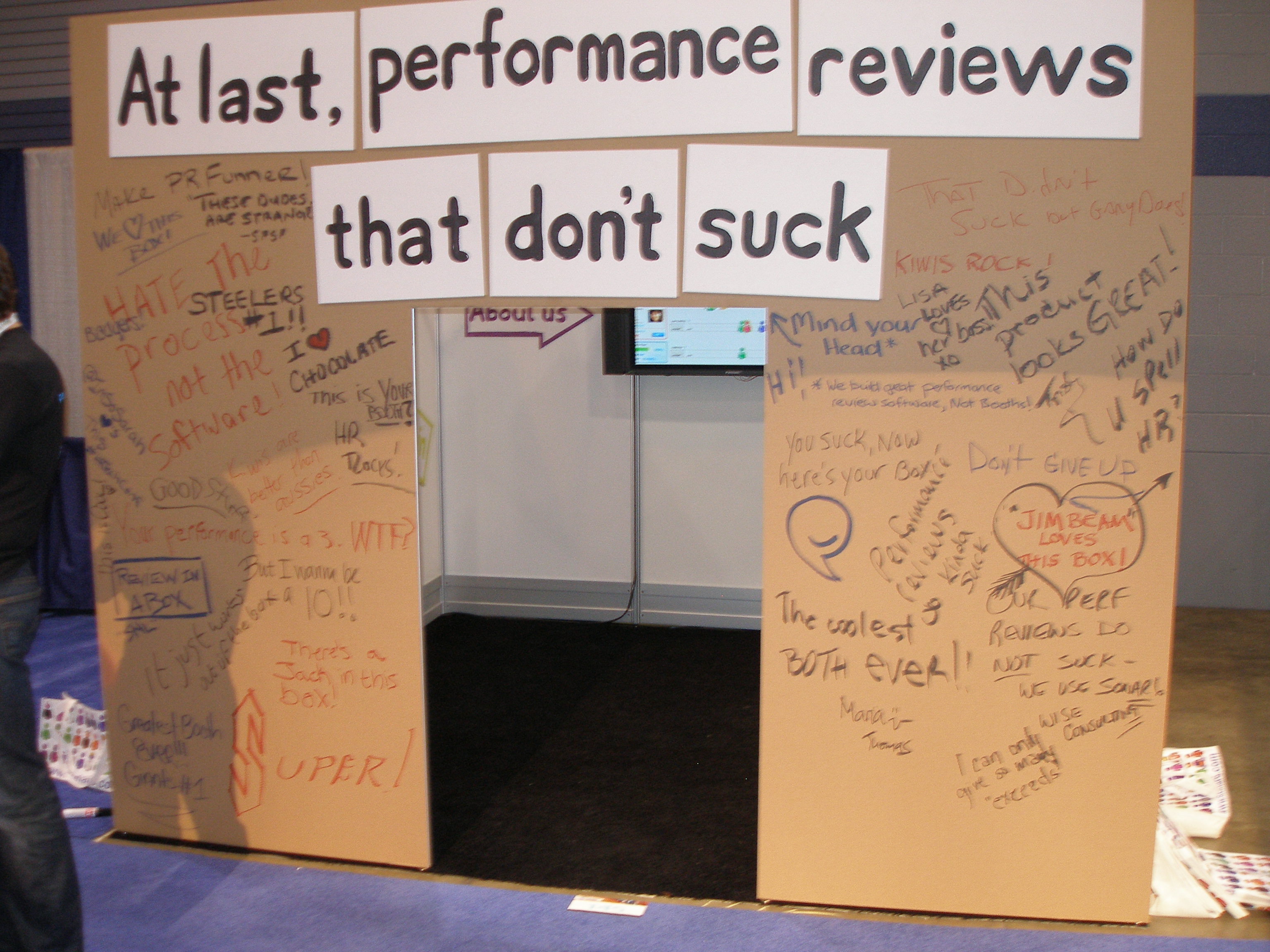 The Un-Booth: Guerilla Marketing at the HR Technology Show