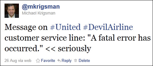 Hurricane Irene exposes United Airlines' system issues