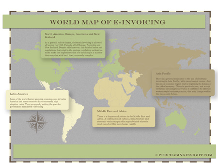 Understanding the Global Footprint for Electronic Invoicing (Part 1)
