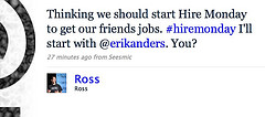Hire Monday #hiremonday